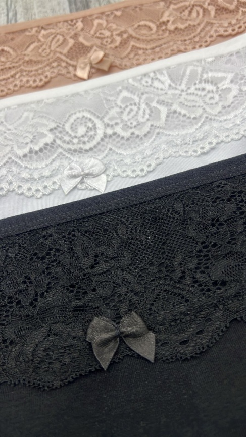 Трусы для женщин (средний размер/кружевные) 63992-1 фото 3