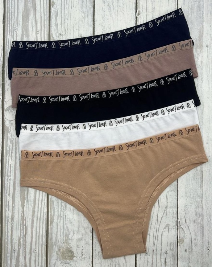 Трусы для женщин (бразилиана/молодежные/однотонные) 91504 фото 1