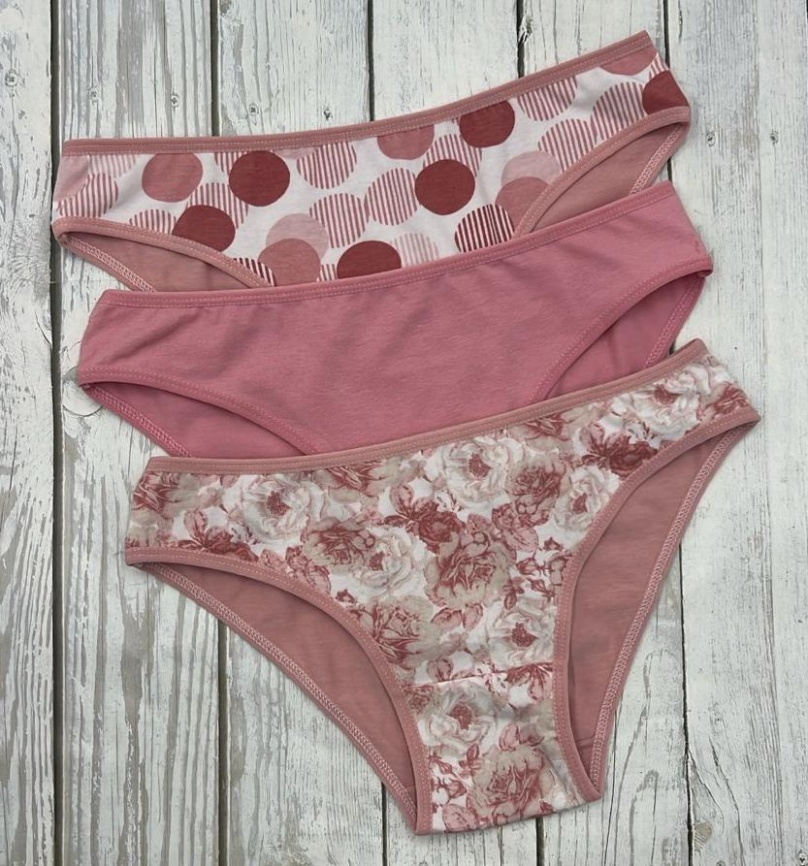 Трусы для женщин  3 шт ( молодежные) 83244 фото 1