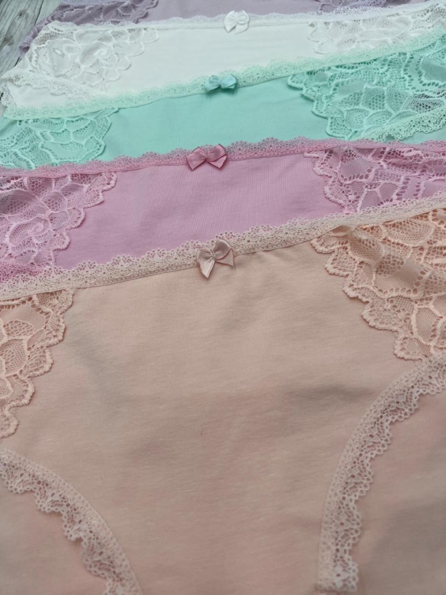 Трусы для женщин ( средний размер/кружевные) 84151-2 фото 3