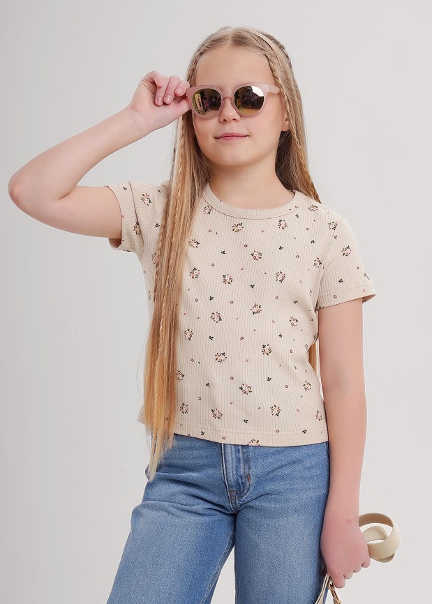 CLE 867268шлн Футболка детская для девочки фото 2