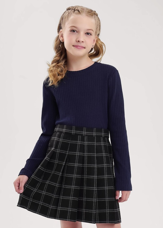 CLE 756648шл школа Лонгслив для девочки фото 4