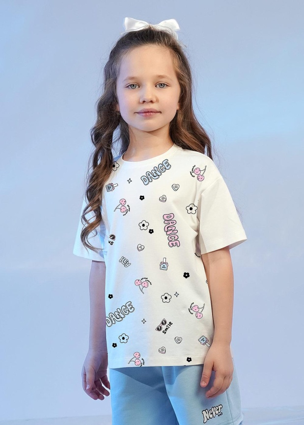 CLE 866748/13кд_п Футболка детская для девочки фото 2