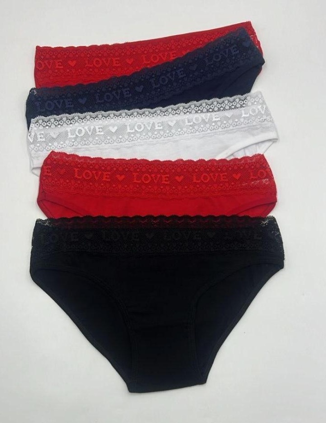 Трусы для женщин 5 шт (молодежные) 513007 фото 1