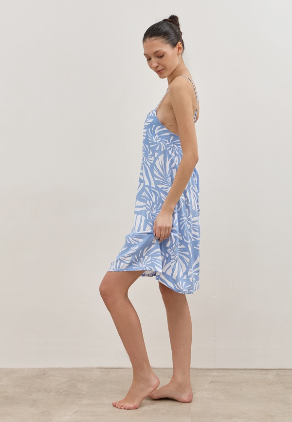 Ночная сорочка жен. Florri голубой Pajamas, 0120243067 фото 2