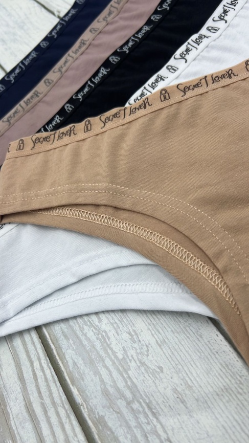 Трусы для женщин (бразилиана/молодежные/однотонные) 91504 фото 3