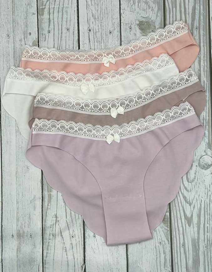 Трусы для женщин (бесшовные/кружевные) 83072 фото 1