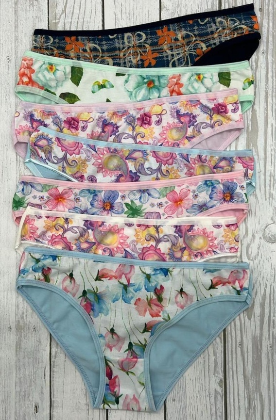 Трусы для женщин  7 шт  ( молодежные) 13908 фото 1
