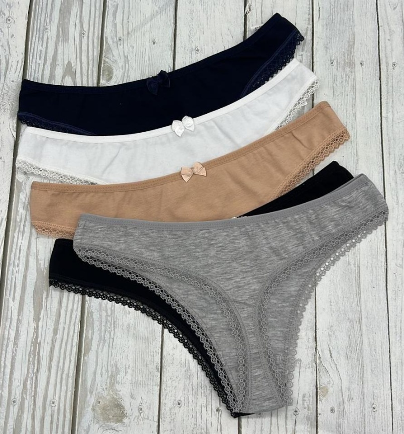 Стринги для женщин (молодежные/однотонные) 88254 фото 2