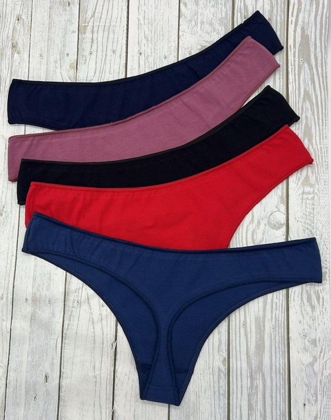 Стринги для женщин ( средний размер/однотонные) 9004-2 фото 1