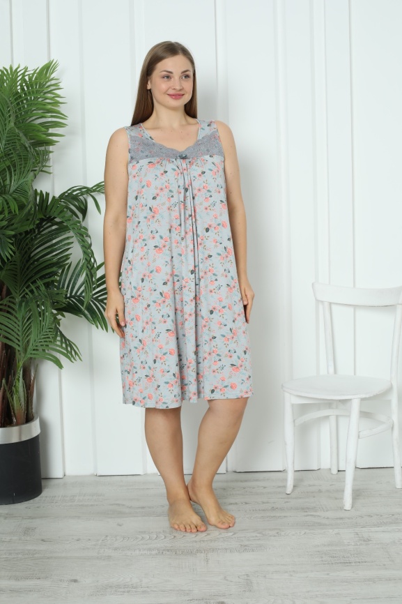 Сорочка для женщин большой размер (широкая брителька) 70171 фото 1