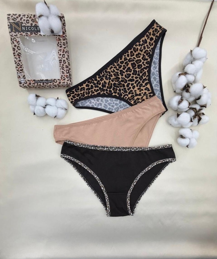 Трусы для женщин 3 шт (молодежные) 113290 фото 1