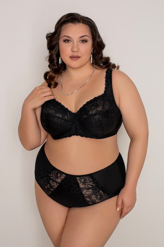 Бюстгальтер 320-5 ЧЕРНЫЙ ЭМБОССИНГ фото 6