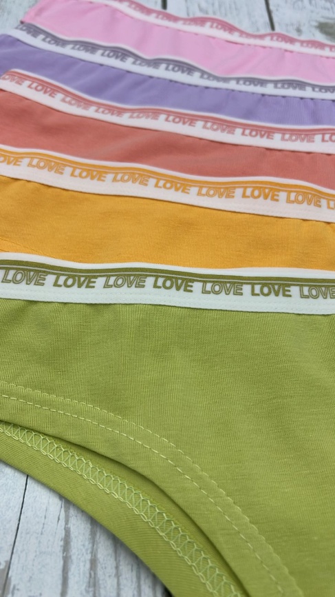 Трусы для женщин (бразилиана/молодежные/однотонные) 191501 фото 3