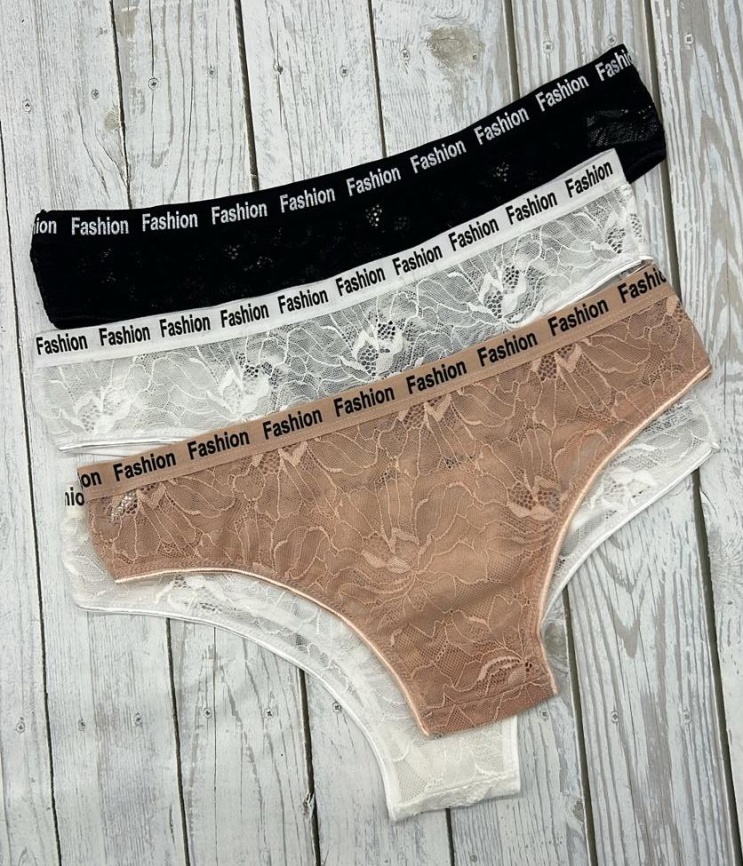 Трусы для женщин (бразилиана/молодежные/кружевные) 91180-15 фото 2