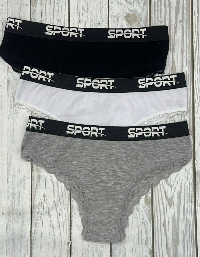 Трусы для женщин (бразилиана/молодежные/кружевные) 191241-37 фото 1