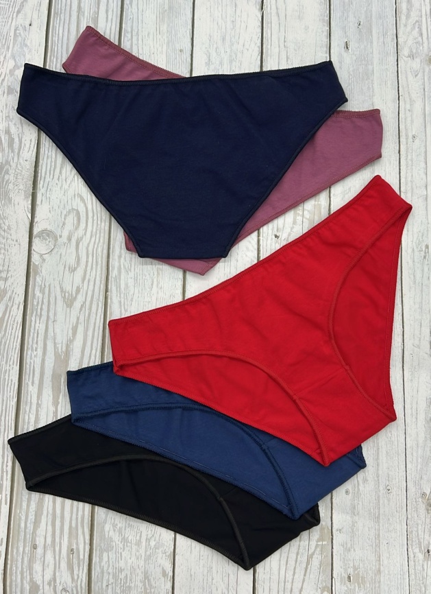 Трусы для женщин ( молодежные/однотонные) 9001-2 фото 2