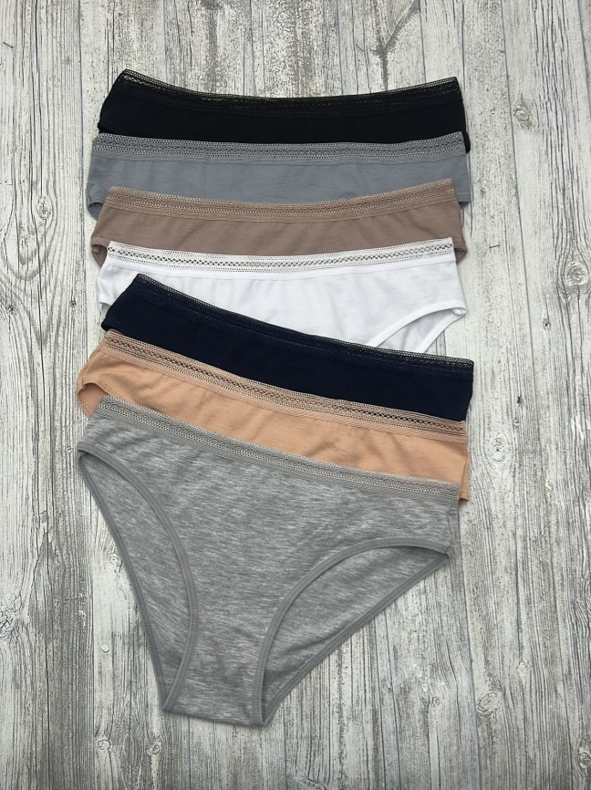 Трусы для женщин 7 шт (молодежные) 713149 фото 1