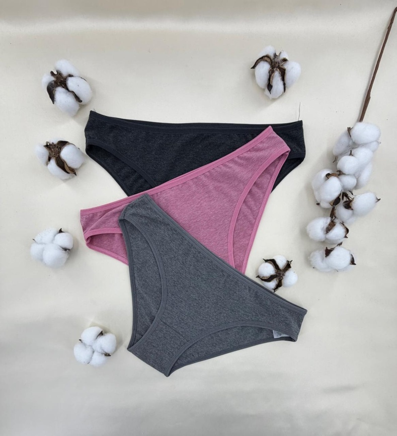 Трусы для женщин 3 шт( молодежные) 113287 фото 2