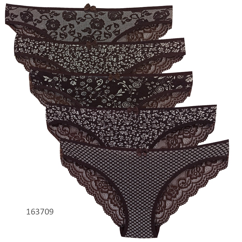 Трусы для женщин (молодежные/цветные/кружевные) 163709 фото 1