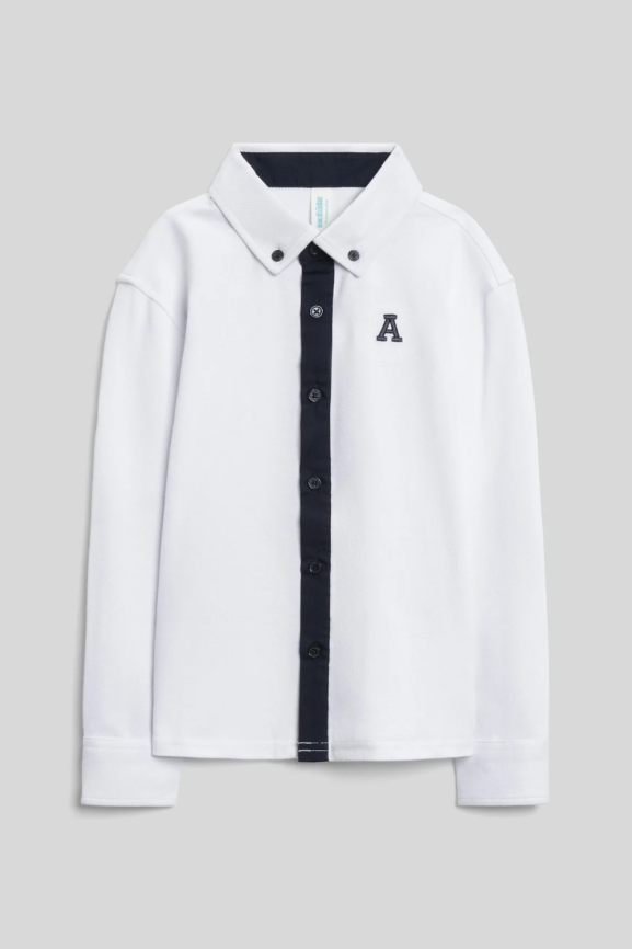 20140830031, Сорочка-поло верхняя для мальчиков Platypus, ACOOLA фото 1