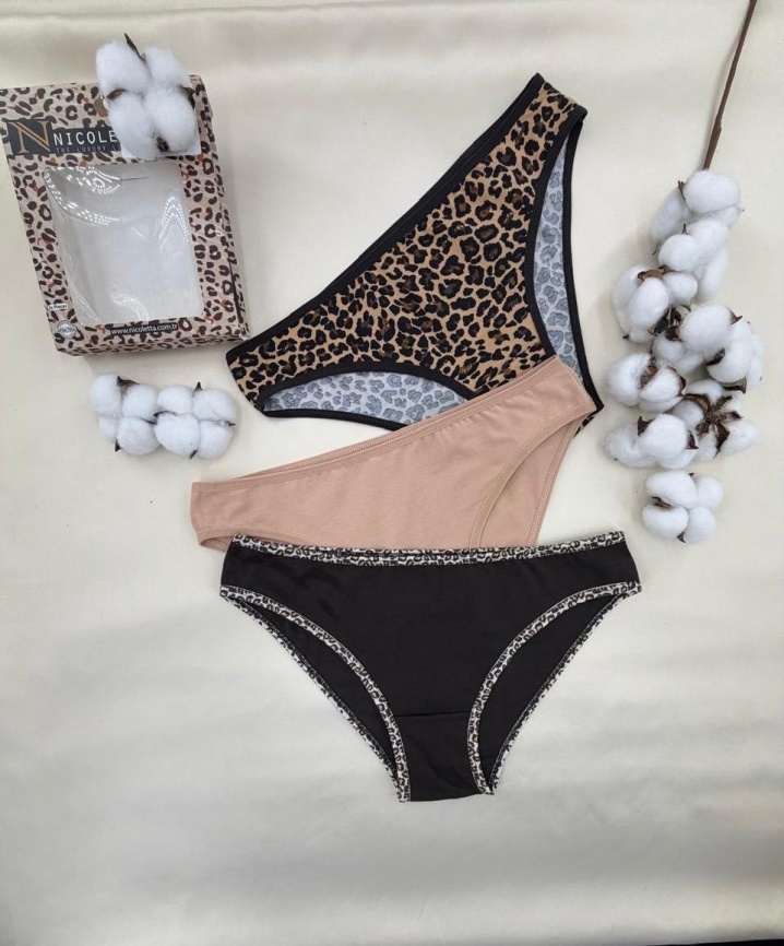 Трусы для женщин 3 шт (молодежные) 113290 фото 2