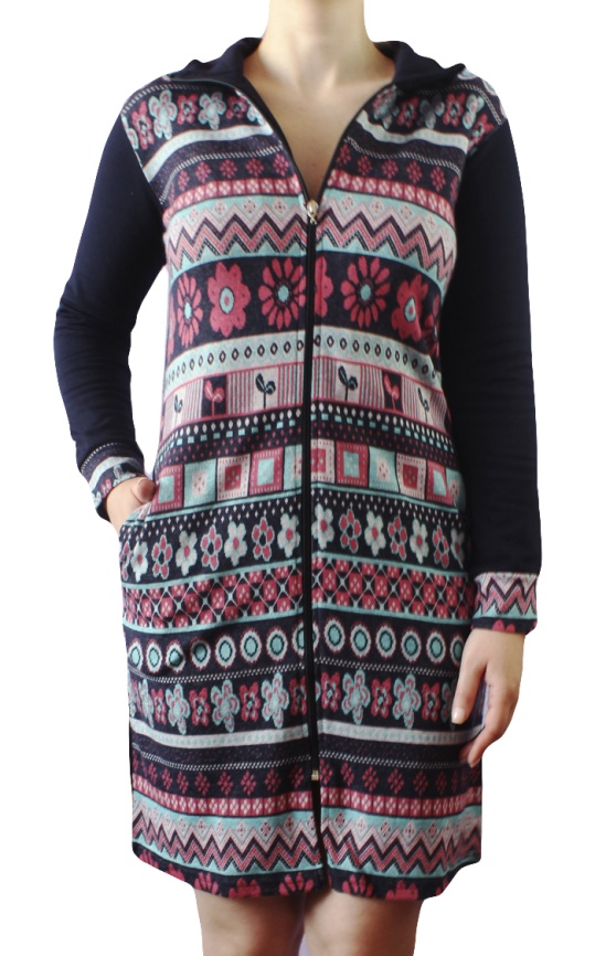 Халат для женщин (с молнией) 88275 фото 2