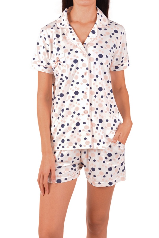 Пижамы для женщин с шортами ( с футболкой) 80973 фото 1