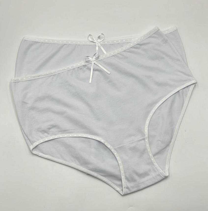 Трусы для женщин (большой размер/однотонные) 10240 фото 1