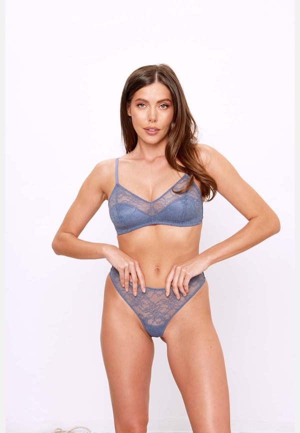 Бюстгальтер жен. Berty серый Soft bra, 0120264112 фото 4