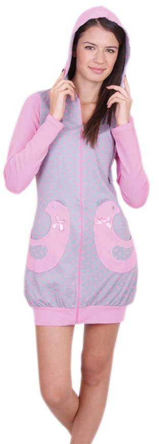 Халат для женщин (с молнией/с капюшоном) 83119 фото 1