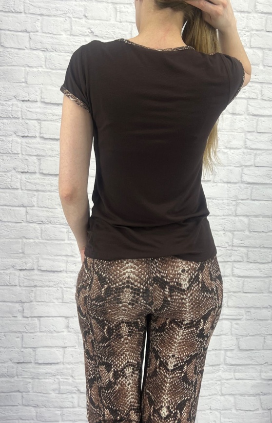 Пижамы для женщин с брюками (короткий рукав/вискоза) 90101 фото 2