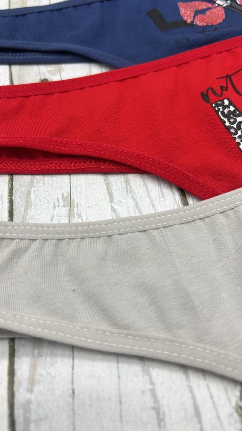 Стринги для женщин (молодежные/однотонные) 15575 фото 3