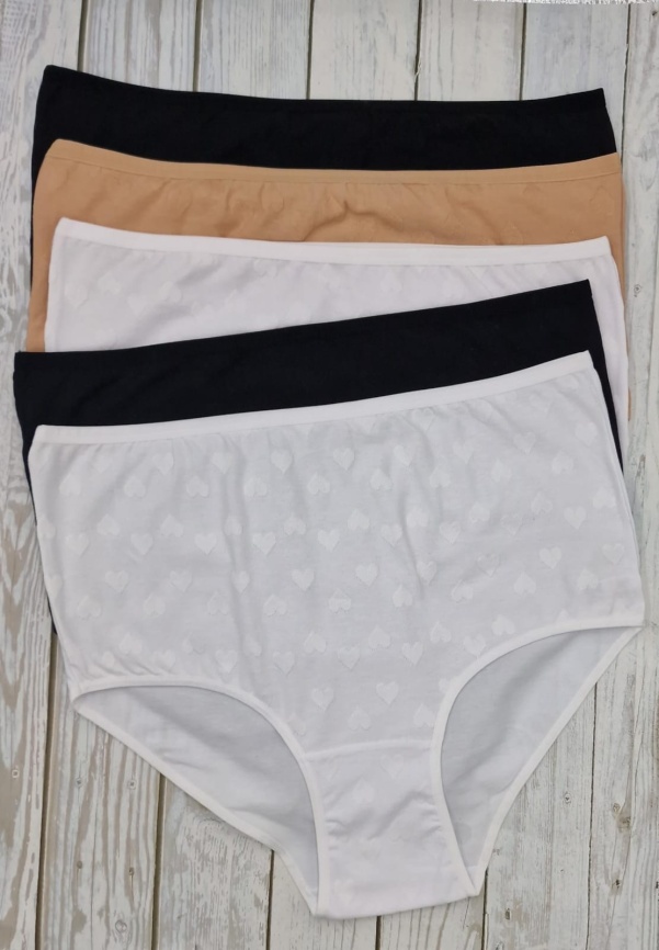 Трусы для женщин ( большой размер/однотонные) 110530-1 фото 1