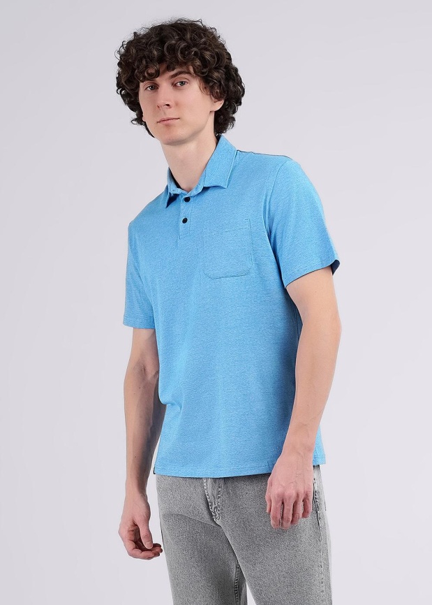 CLE 602213гн Поло мужское фото 3