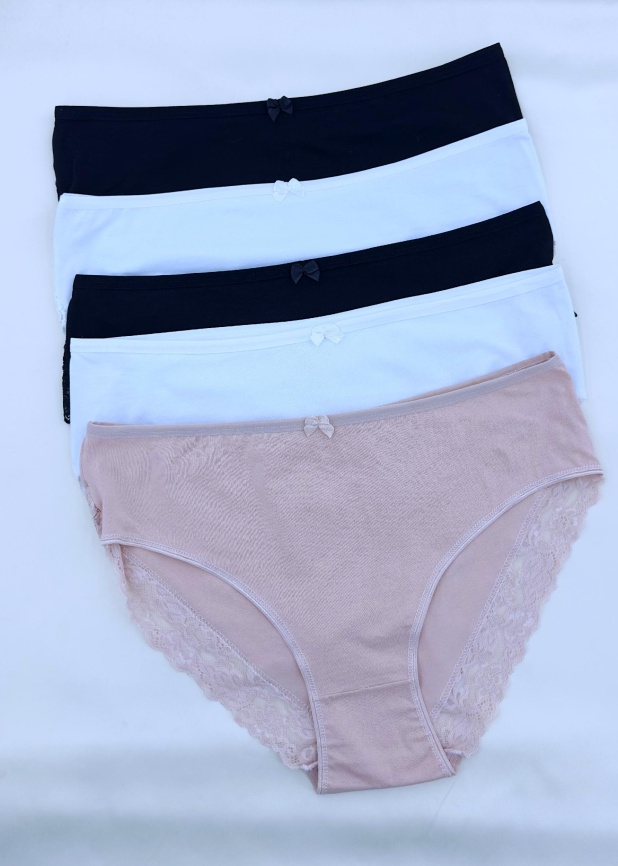 Трусы для женщин (средний размер/цветные/кружевные) 84912 фото 1