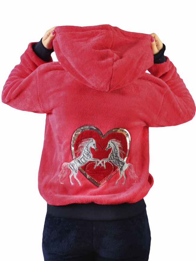 Пижамы для женщин с брюками (длинный рукав/махро/с молнией/с капюшоном) 88104 фото 2