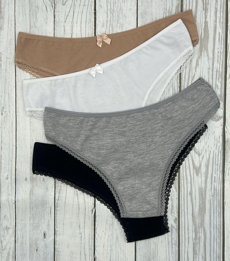 Трусы для женщин (бразилиана/молодежные/однотонные) 91254 фото 2