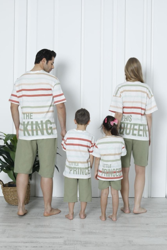 Пижама для женщин молодежная (футболка с шортами) 92274 фото 3