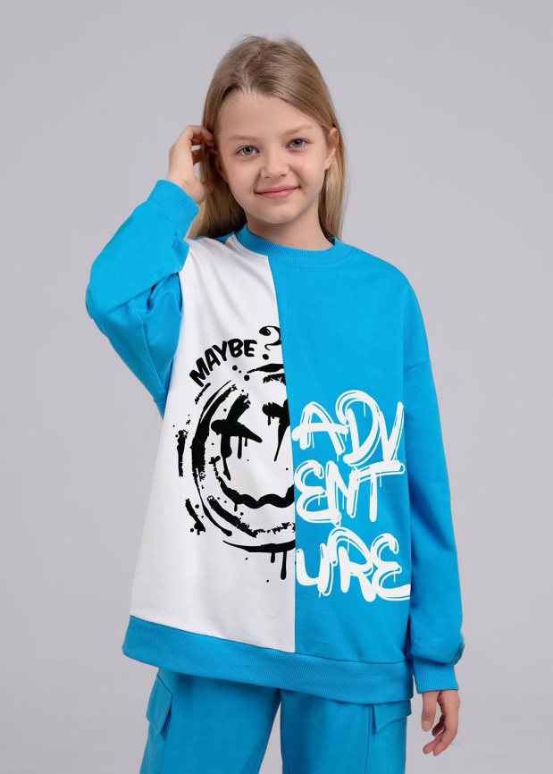CLE 846507/73а_п Свитшот для девочки фото 1