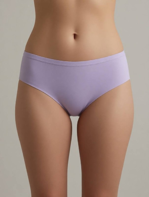 Трусы бесшовные для женщин (средний размер/однотонные) 24071-2 фото 1