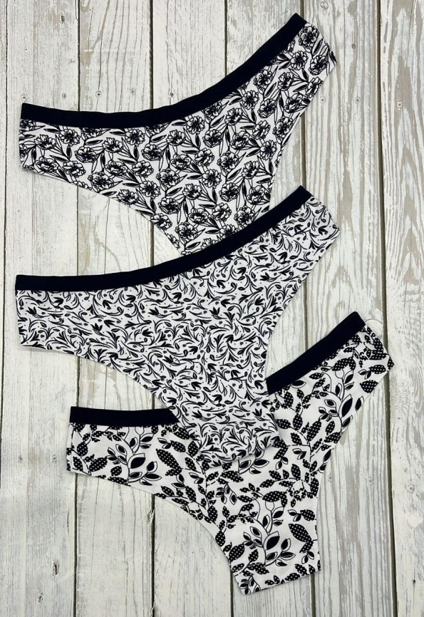 Трусы для женщин (бесшовные/молодежные/цветные) 91093 фото 2