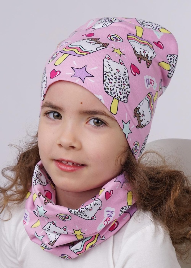 CLE 525768гн Шапка детская для девочки фото 5